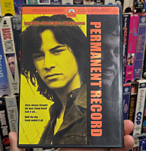 Permanent record 1988 dvd rare - record,